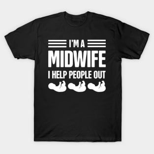 Funny & Cute Midwife Doula Hospital Nurse T-Shirt